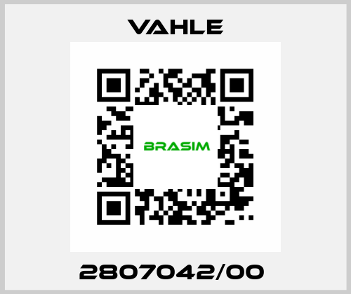 2807042/00  Vahle