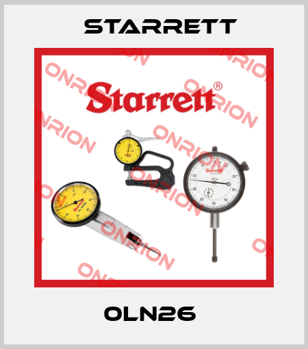 0LN26  Starrett