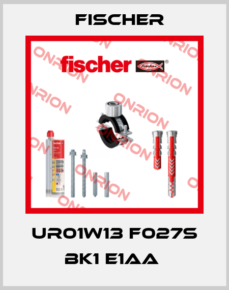 UR01W13 F027S BK1 E1AA  Fischer