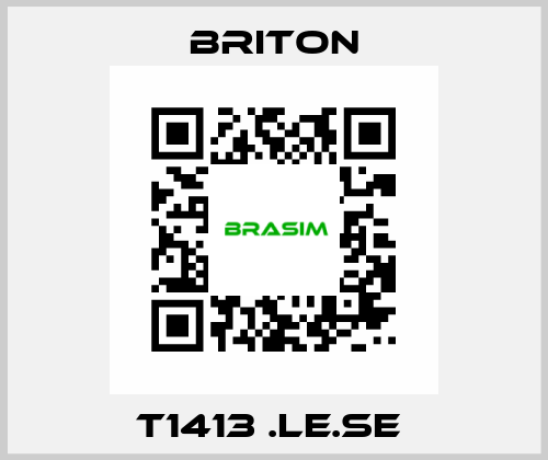 T1413 .LE.SE  BRITON