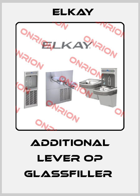 Additional lever op glassfiller  Elkay
