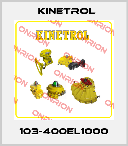 103-400EL1000 Kinetrol