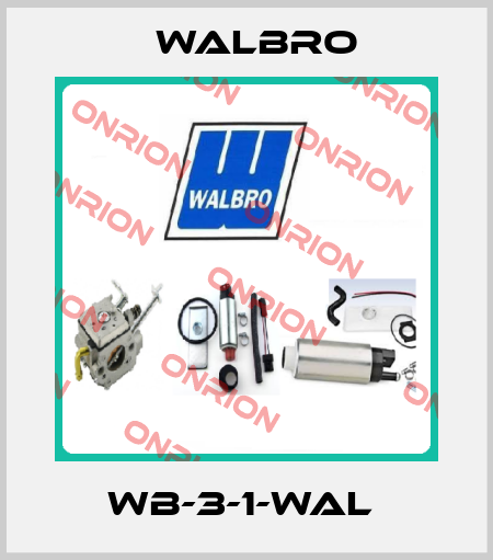 WB-3-1-WAL  Walbro