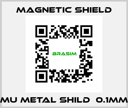 MU METAL SHILD  0.1mm Magnetic Shield