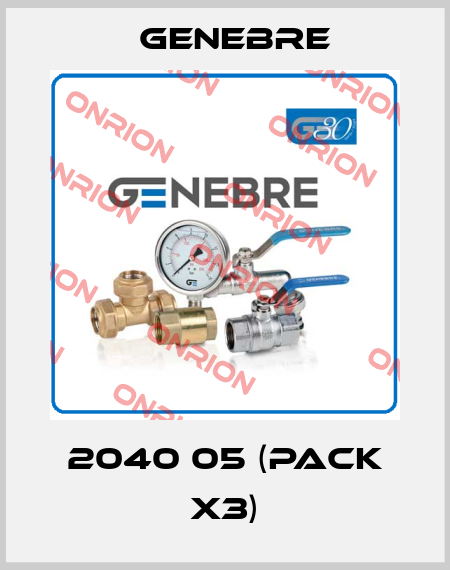 2040 05 (pack x3) Genebre