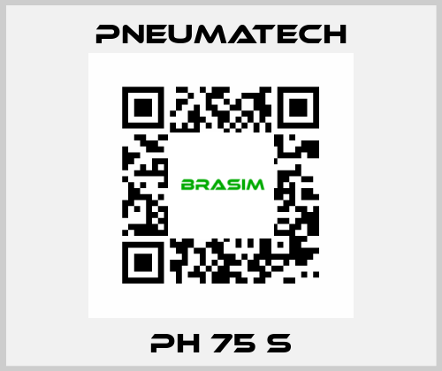 PH 75 S Pneumatech