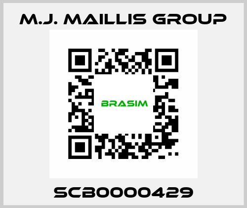 SCB0000429 M.J. MAILLIS GROUP