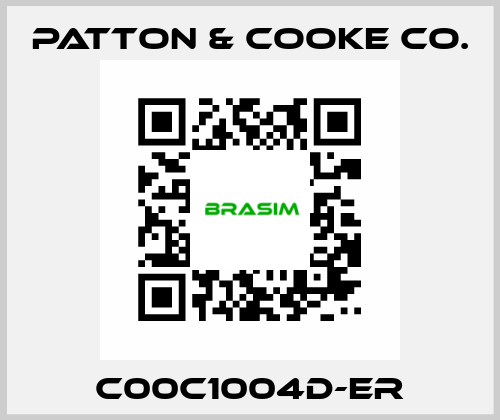 C00C1004D-ER Patton & Cooke Co.