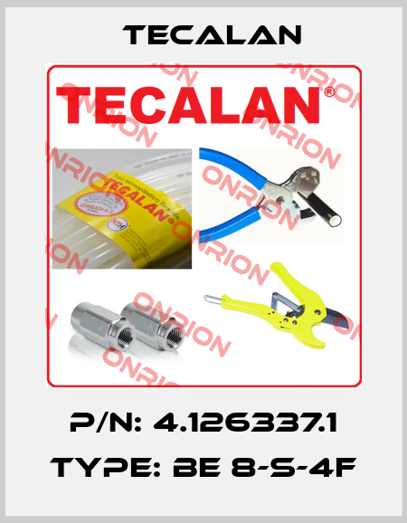 P/N: 4.126337.1 Type: BE 8-S-4F Tecalan