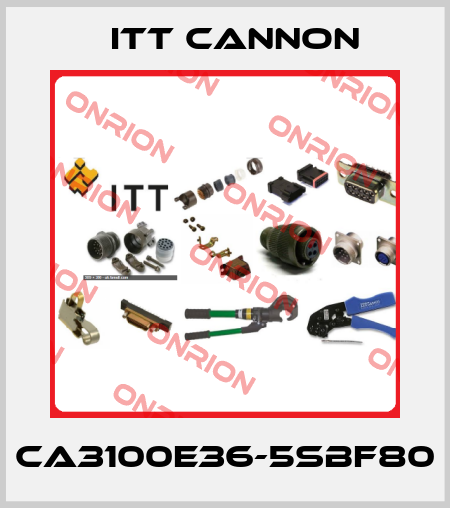 CA3100E36-5SBF80 Itt Cannon