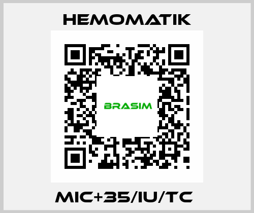 MIC+35/IU/TC  Hemomatik