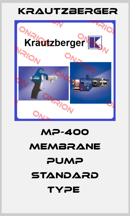 MP-400 MEMBRANE PUMP STANDARD TYPE  Krautzberger