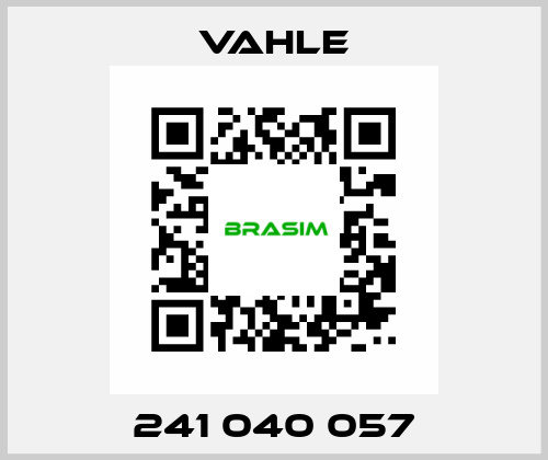 241 040 057 Vahle