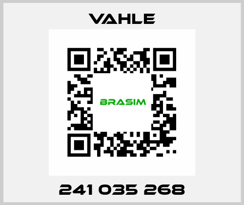 241 035 268 Vahle