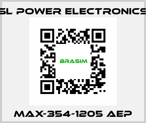 MAX-354-1205 AEP SL Power Electronics