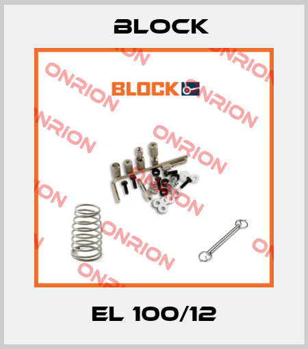 EL 100/12 Block