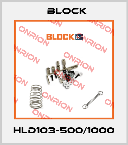 HLD103-500/1000 Block