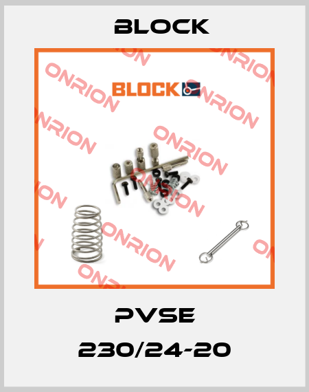 PVSE 230/24-20 Block