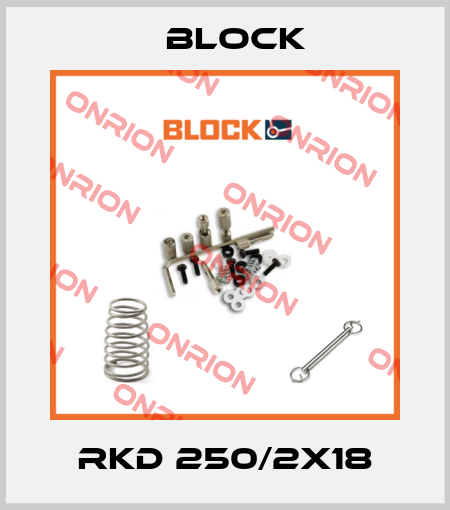 RKD 250/2x18 Block