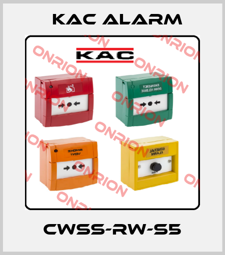 CWSS-RW-S5 KAC Alarm
