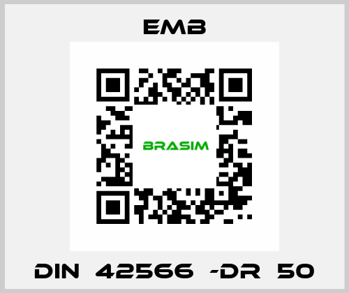 DIN  42566  -DR  50 Emb