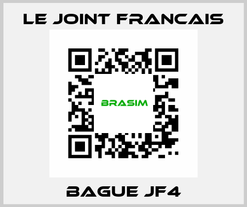 BAGUE JF4 LE JOINT FRANCAIS