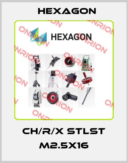 CH/R/X STLST M2.5X16 Hexagon