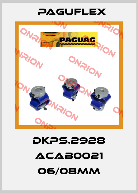DKPS.2928 ACAB0021 06/08mm Paguflex