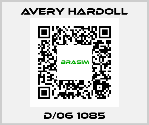 D/06 1085 AVERY HARDOLL