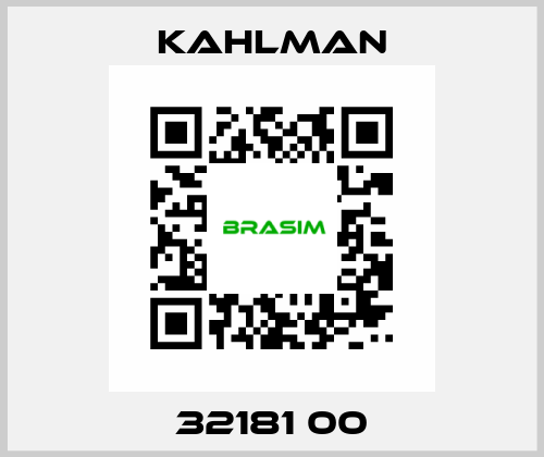 32181 00 Kahlman