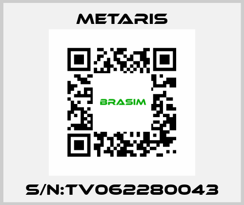 S/N:TV062280043 Metaris