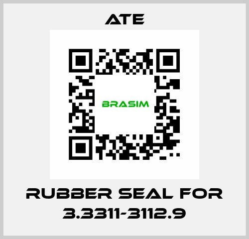 rubber seal for 3.3311-3112.9 Ate