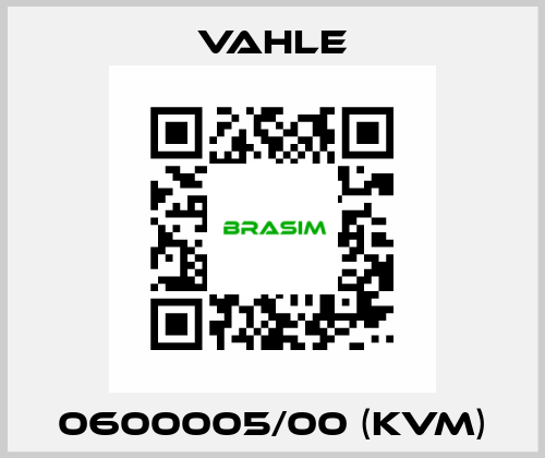 0600005/00 (KVM) Vahle