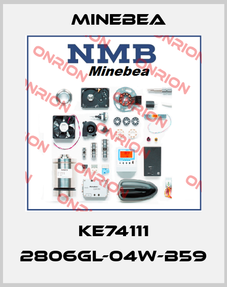 KE74111 2806GL-04W-B59 Minebea