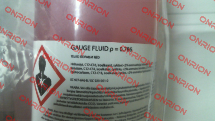 T00103 Type Gauge fluid 0,786 250ml-big