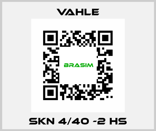 SKN 4/40 -2 HS Vahle