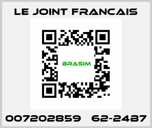 007202859   62-24B7 LE JOINT FRANCAIS