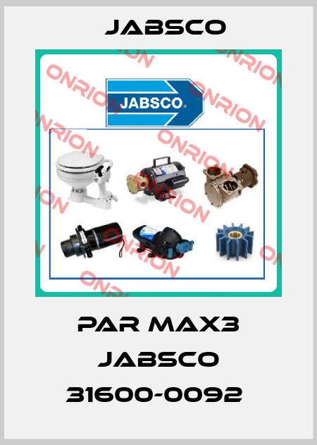 PAR MAX3 JABSCO 31600-0092  Jabsco