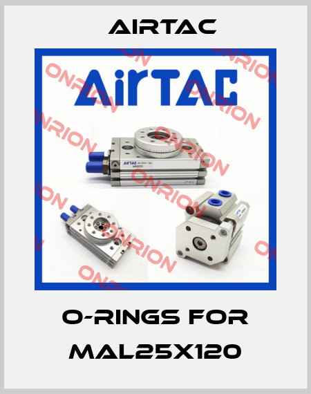 o-rings for MAL25X120 Airtac