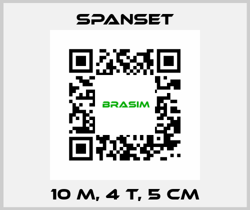 10 M, 4 t, 5 cm SpanSet