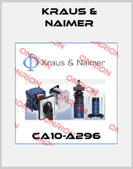 CA10-A296 Kraus & Naimer