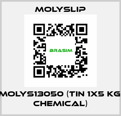 MOLYS13050 (tin 1x5 kg, chemical) Molyslip