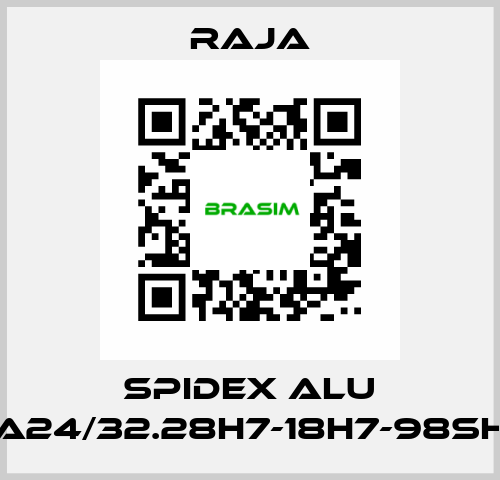 SPIDEX ALU A24/32.28H7-18H7-98SH Raja