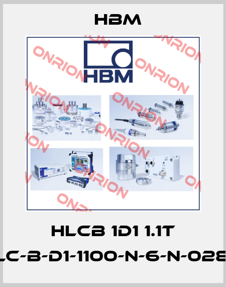 HLCB 1D1 1.1T K-HLC-B-D1-1100-N-6-N-0285-N Hbm