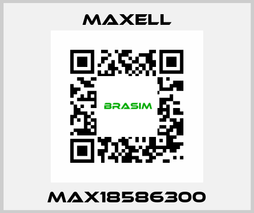 max18586300 MAXELL