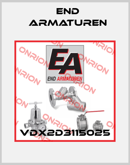 VDX2D3115025 End Armaturen