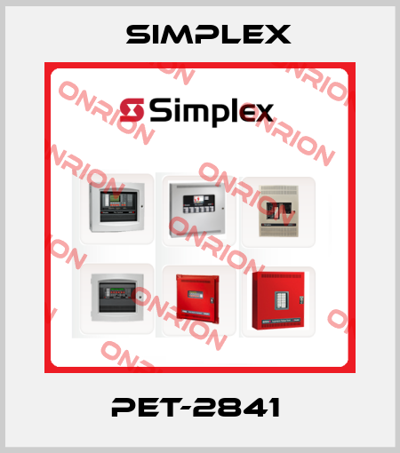 PET-2841  Simplex