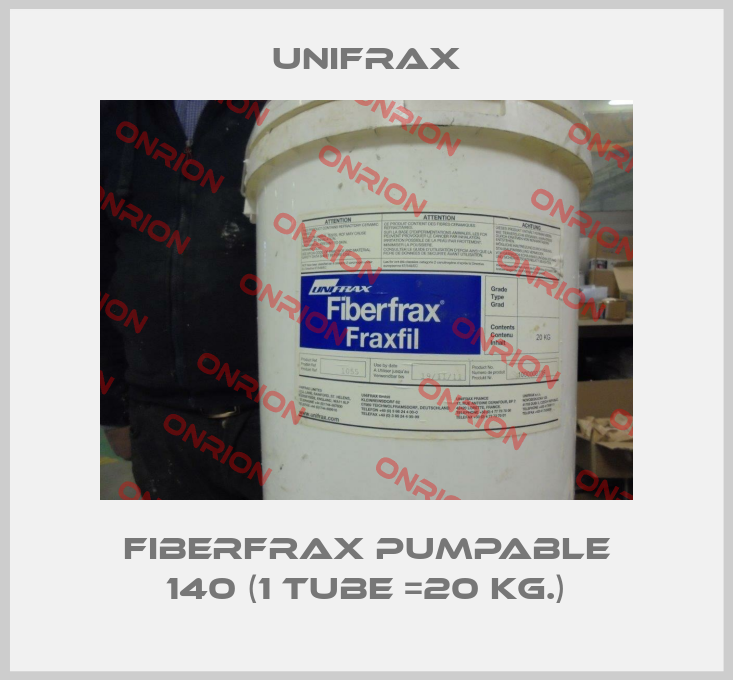FIBERFRAX PUMPABLE 140 (1 tube =20 kg.)-big