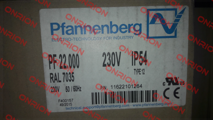 PF22.000 OEM- alternative 11622101055/ PF22.000 -big