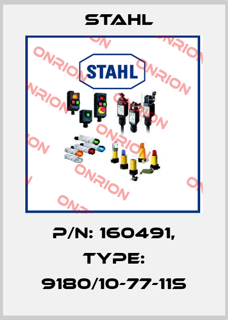 P/N: 160491, Type: 9180/10-77-11s Stahl